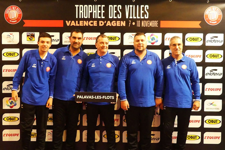 Trophée des Villes beau parcours de Palavas Pétanque