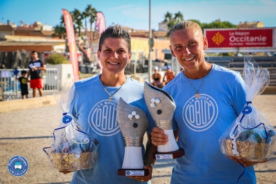 17ème National Doublettes Féminin 2022 : Colombet, Bandiera au finish