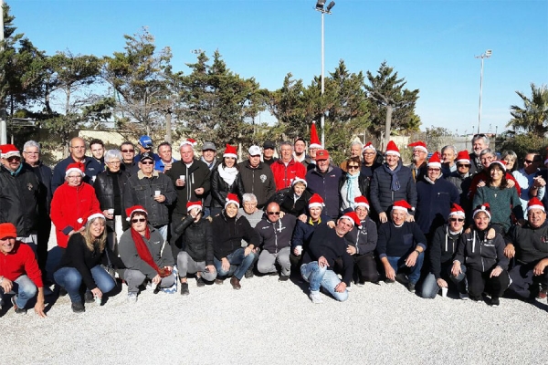 Concours de Noël à Palavas Pétanque