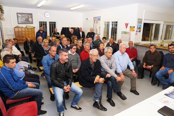 L’assemblée générale 2015 de Palavas Pétanque a fait salle comble