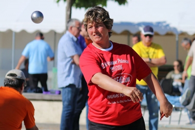 Marie Christine Virebayre au Championnat de France individuel