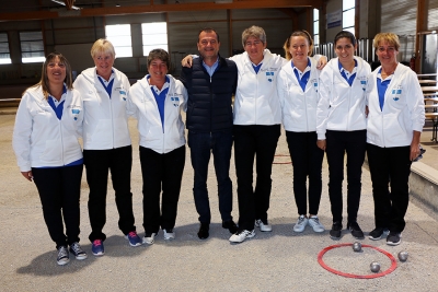 Premiers tours réussis pour les féminines de Palavas Pétanque