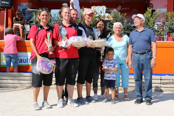 12ème National Doublettes 2017 : victoire de Charlotte Darodes et Jessica Tronche